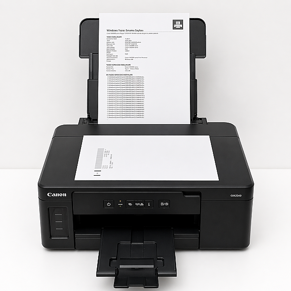 Canon PIXMA GM2040 Mürekkep Tanklı Yazıcı – Wi-Fi, Siyah Beyaz, Ekonomik Yazıcı - 1