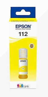 EPSON C13T06C44A 112 YELLOW MÜREKKEP KARTUŞ 6.000 SAYFA 70ML L15160 L15150
