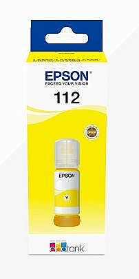 EPSON C13T06C44A 112 YELLOW MÜREKKEP KARTUŞ 6.000 SAYFA 70ML L15160 L15150 - 1