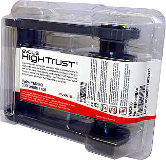 Evolis Primacy R5F008EAA 5 Panel Renkli Ribon YMCKO