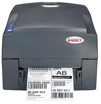 GODEX G500 203DPI TERMAL TRANSFER USB+SERİ+ETHERNET BARKOD YAZICI (RİBONLU KULLANIM)
