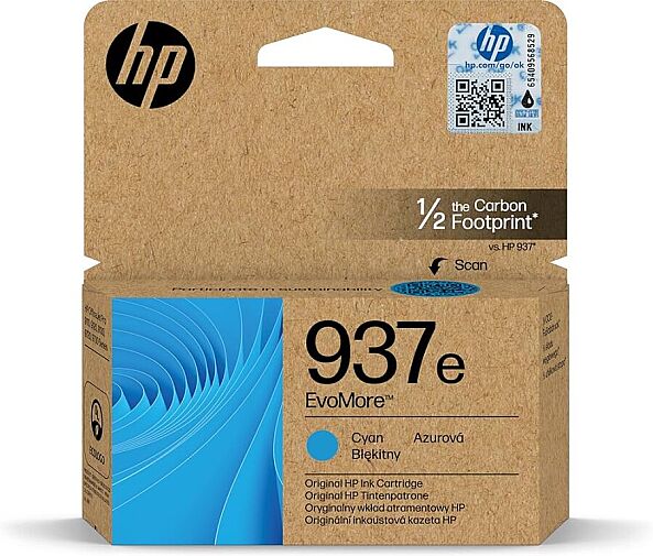 HP 4S6W6NE (937e) Mavi Orjinal Kartuş Yüksek Kapasiteli - Officejet Pro 9110 - 1
