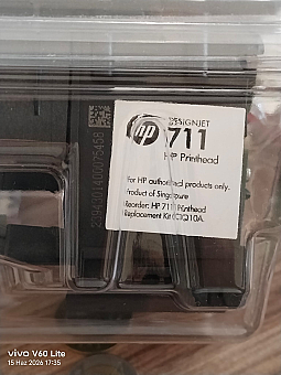 HP 711 Baskı Kafası (C1Q10A) DesignJet T120 T520 Uyumlu - Test Edilmiş 2. El