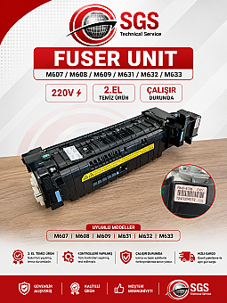 HP LaserJet Enterprise M607 / M608 / M609 / M631 / M632 / M633 Fuser Unit (220V) | 2. El Orijinal