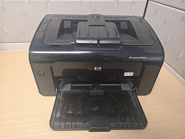 HP LaserJet Pro P1102W WiFi Lazer Yazıcı | Tam Dolu Tonerli, Kablosuz, Adetli   - 1