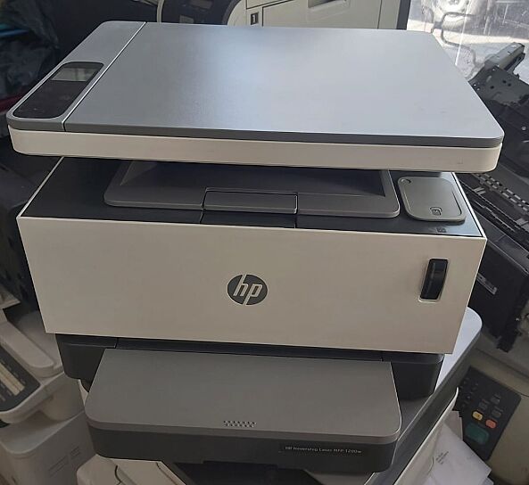 HP Neverstop Laser 1200w Çok Fonksiyonlu Yazıcı 2. El Yenilenmiş Dolu Tonerli Kablosuz Yazıcı - 1