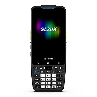 M3 MOBILE SL20K X/W 2D KAREKOD ANDR.13 4GB/64GB 13MP WIFI+BLUET. 4" TUŞLU EKRAN EL TERMİNALİ (KILIF+E.KORUYUCU+ADAPTÖR)
