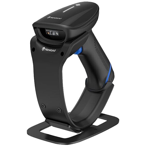 NEWLAND HR2300-BT 2D KAREKOD KABLOSUZ BLUETOOTH BARKOD OKUYUCU + STAND - 1