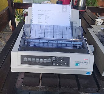 OKI Microline 3320 Nokta Vuruşlu Yazıcı | 2. El, Dayanıklı, Fatura & İrsaliye Yazıcı