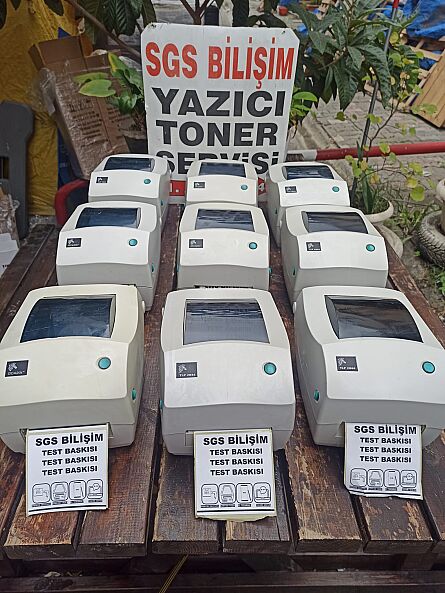 ZEBRA TLP2844 BARKOD ETİKET YAZICI (2.EL YENİLENMİŞ ÜRÜN) - 1